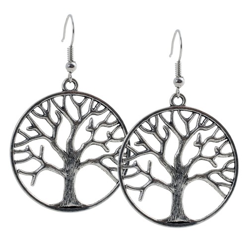 Orecchini pendenti albero - orecchini,