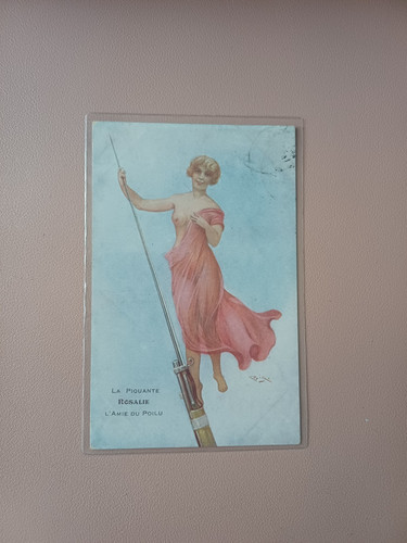 Cartolina illustratore donnine - cartolina,