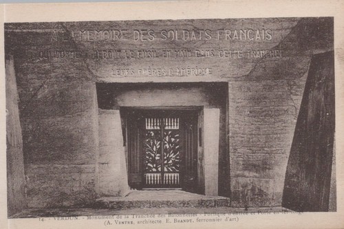 Ww1 francia rppc - francia, 1918