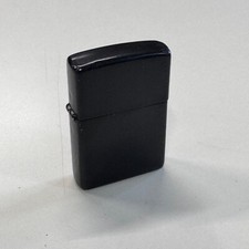 Accendino Lighter Original Zippo Total Black reg black matte usa