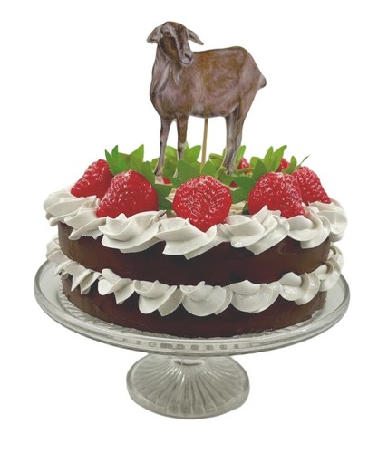 Cake topper capra - cake,