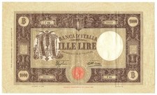 1000 LIRE BARBETTI GRANDE M