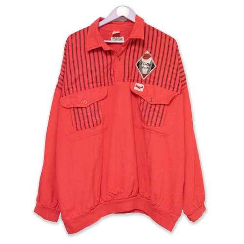 Felpa vintage rossa con - rossa,