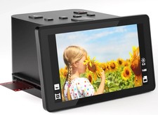 Scanner pellicola digitale diapositive e negativi con grande schermo LCD 5" 22MP conversione