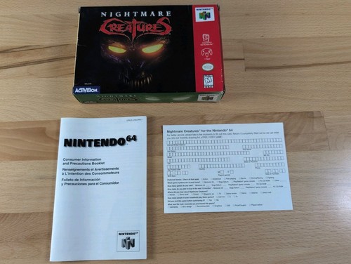 N64 nightmare creatures - n64,