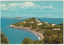 CAVO - ISOLA D'ELBA - LIVORNO - SCORCIO PANORAMICO - VIAGG. 1972 -4099-