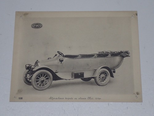 Fiat char bancs torpedo su - torpedo,