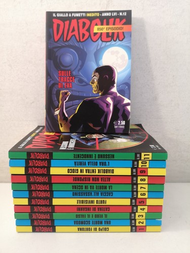 Diabolik giallo fumetti - il,