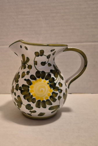 Brocca terracotta smaltata - brocca, in