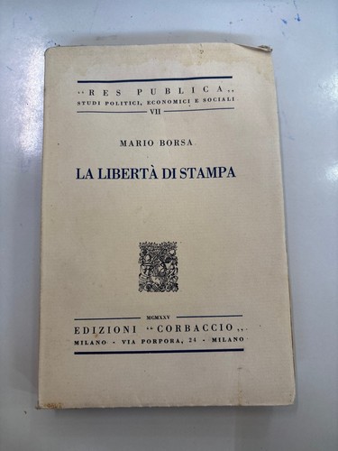 Libro libertà stampa - libertà,