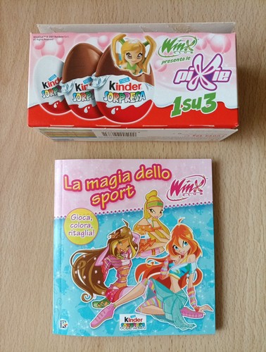 Ovetti kinder sorpresine - kinder, winx
