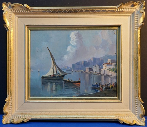 Napoli scena nautica - napoli.,