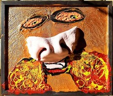 Quadro acrilico assemblaggio