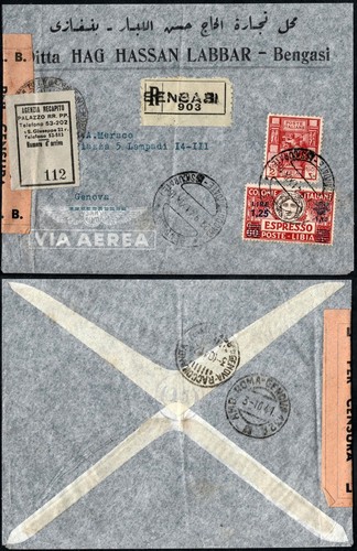 Libia italiana 1941 seconda - italiana,