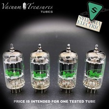 12AX7 SYLVANIA/Baldwin NOS Guitar Bass Players - Tubes Same Codes! Tested Strong