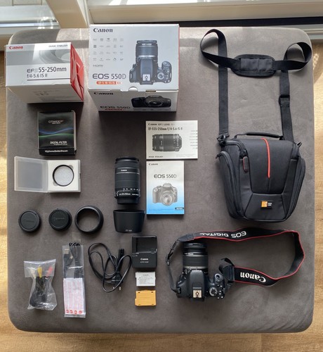 Canon eos 550d con - eos, obiettivi