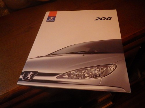 Peugeot 206 depliant