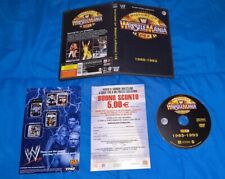 History of Wrestlemania I-IX 1985-1993 DVD Wrestling ITA Italiano WWE SUPERSTARS