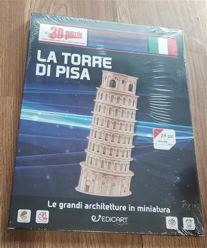 Torre pisa 3d puzzle - la,