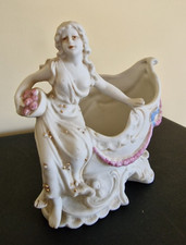 Antica statuetta vasetto donna