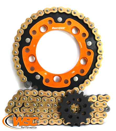 Kit catena pignone supersprox - kit,
