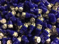 (8) LAMPADA/METRO/MC 2255/MC 7270 MC 2500/MC LAMPADINA LED BLU FREDDO BASE CUNEO 8V