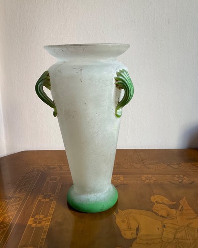 Vaso grande vetro - , soffiato