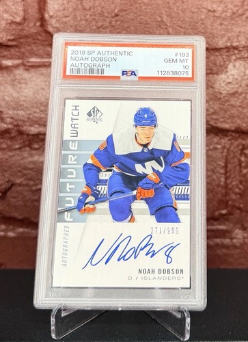 2019 authentic noah dobson - sp,