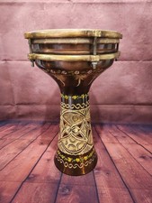 Darbuka rame vintage fatto - darbuka/rame, a