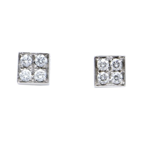 Bvlgari lucia diamond earrings - bvlgari,