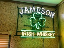 Insegna Neon Jameson Irish