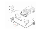FLEXIBLE CABLE FOR ENGINE