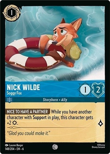 Foil nick wilde soggy fox - foil,