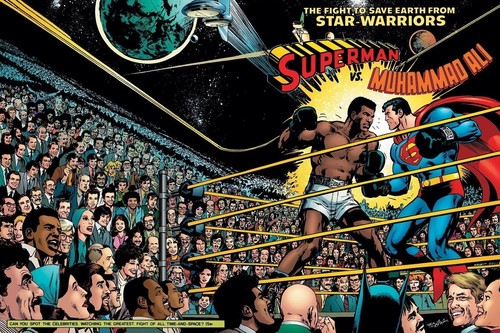 Muhammad ali superman 8x10 - ali,