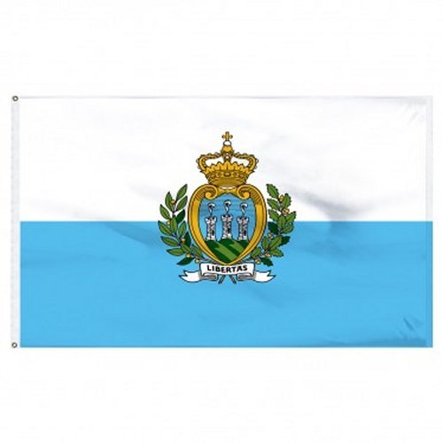 Bandiera san marino nylon - san,