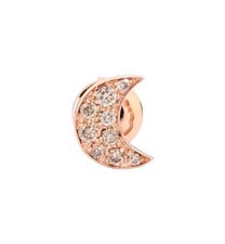 Mono Orecchino Dodo Luna DHB9006_MOONS_DBR9R Oro Rosa Diamanti Brown 0,15 CT