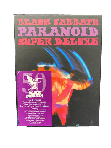 Black sabbath paranoid super - black,