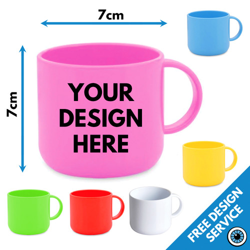 Tazze plastica stampate - tazze,