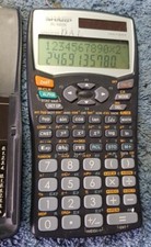 Sharp EL-520W Twin Power Solar Advanced Scientific Calculator