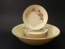 HEINRICH&CO SELB BAVARIA SERVIZIO 7 CIOTOLE PORCELLANA MACEDONIA DIPINTE