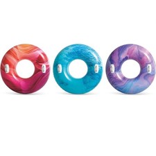 Intex 56267 Ciambella Nature con Maniglie, Colori Assortiti, 91 cm