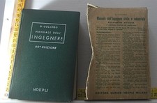 Colombo Giuseppe - Manuale dell'ingegnere - Hoepli - 06D04