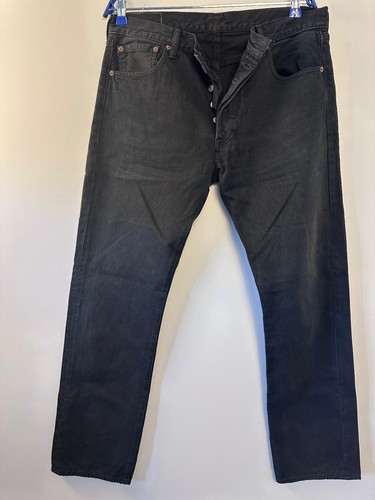 Jeans vintage levis 501 nero - jeans,