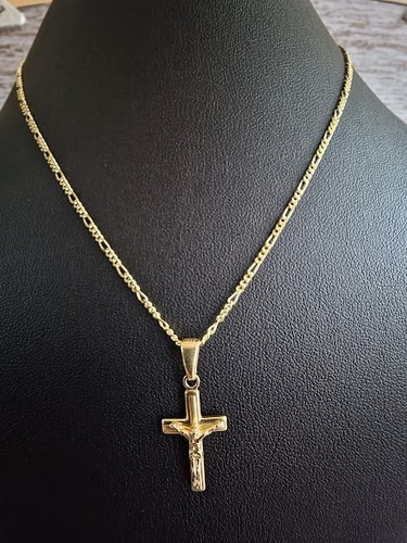 Ciondolo croce oro - kt, oltre