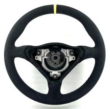 Volante alcantara grigio scuro