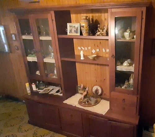 Credenza completa legno ante