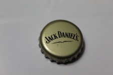 Gold Jack Daniel's Alcohol Bottle Cap Fridge Magnet