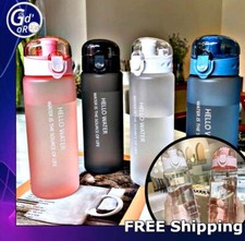 Botella de Agua 780ml Fitness Deportes Borraccia Motivazionale Sport Viaggio Te