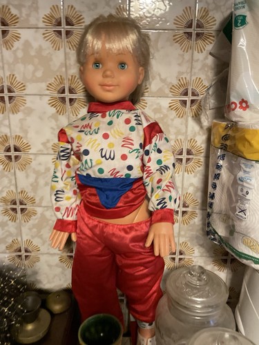 Bambola vintage gigante - bambola,