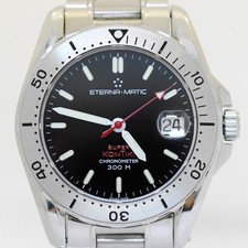 Orologio Uomo Eterna Matic Super Kontiki Diver 300m Automatico Data Cronometro